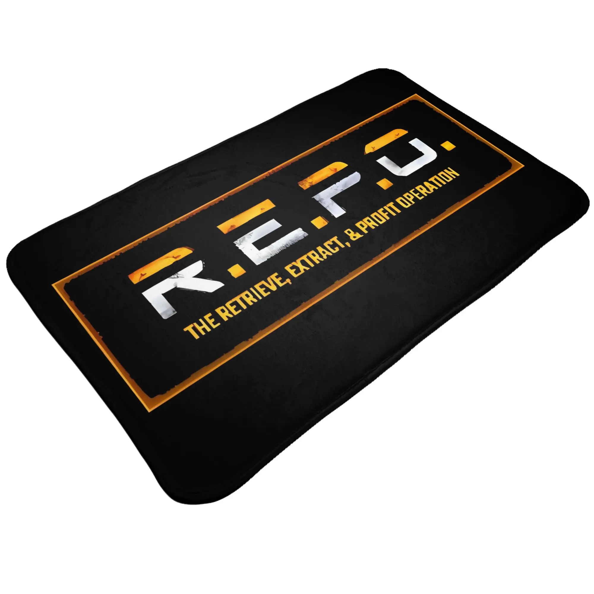 Horror Game Inspired Creepy Sci Fi Decorations Bath Mat R.E.P.O.  Doormat Living Room Carpet Outdoor Rug Home Decoration