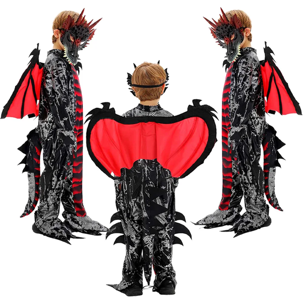 할로윈 코스프레 악마 드래곤 의류 롤 플레잉 의상 정장 의상 할로윈 카니발 파티 변장 롤 플레잉 의류