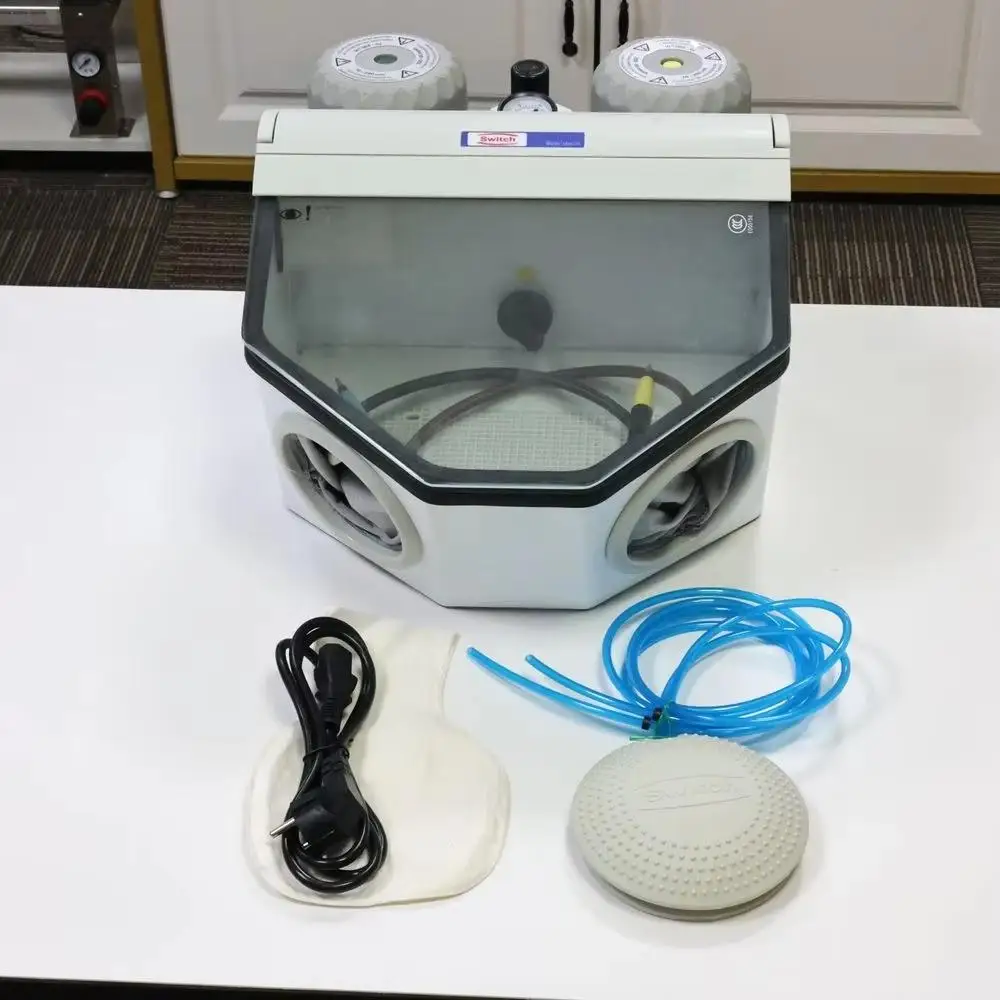 Machine de sablage pour bijoux de type stylo PS-7, chambre à Jet 20L avec 2 stylos 110V/220V