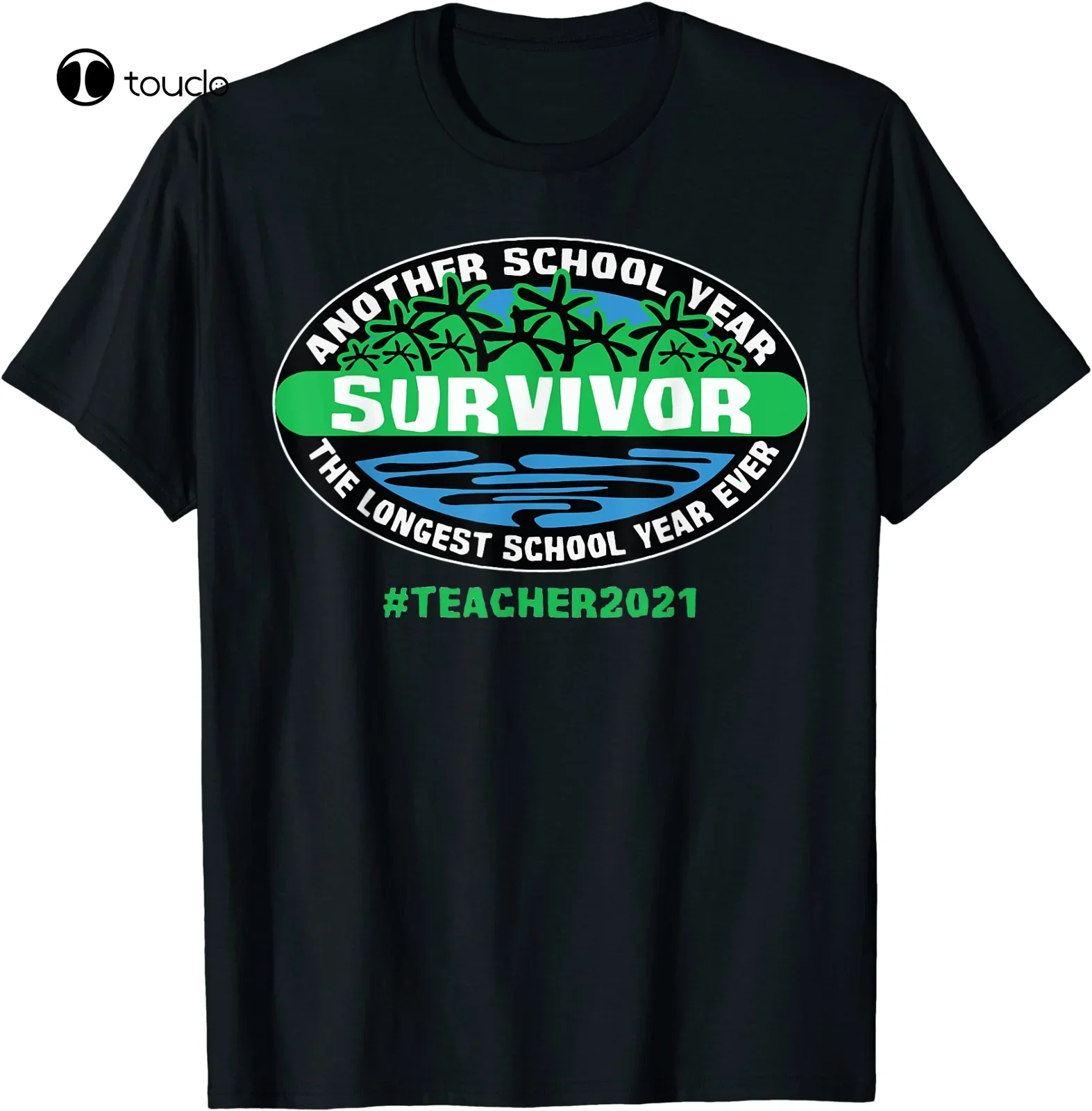 

Футболка «Самый длинный школьный год всех времен учителя 2021, новинка, популярная футболка