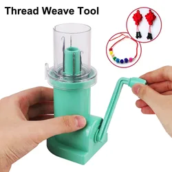 Craft Bracelet Weave Tool Creative Knitting Machine Embellish Hand Knit Loom Spool Knitter Portable Hand-Knitted