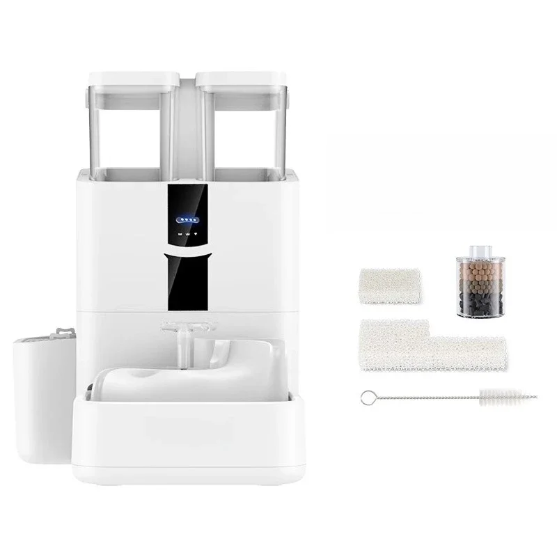 

Cat water dispenser, clean and dirty separation, pet water dispenser, automatic circulation, silent filter, pet dog