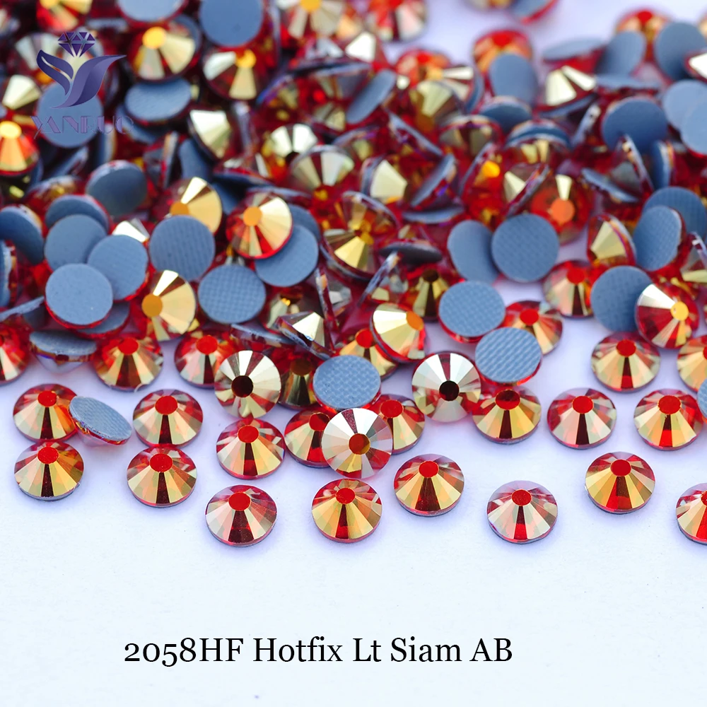 YANRUO 2058HF SS16-SS30 Hotfix Strasssteine Boutique Kristall Bügelsteine für Kleidungsstücke DIY Schmucksteine für Jacken – Detail 9