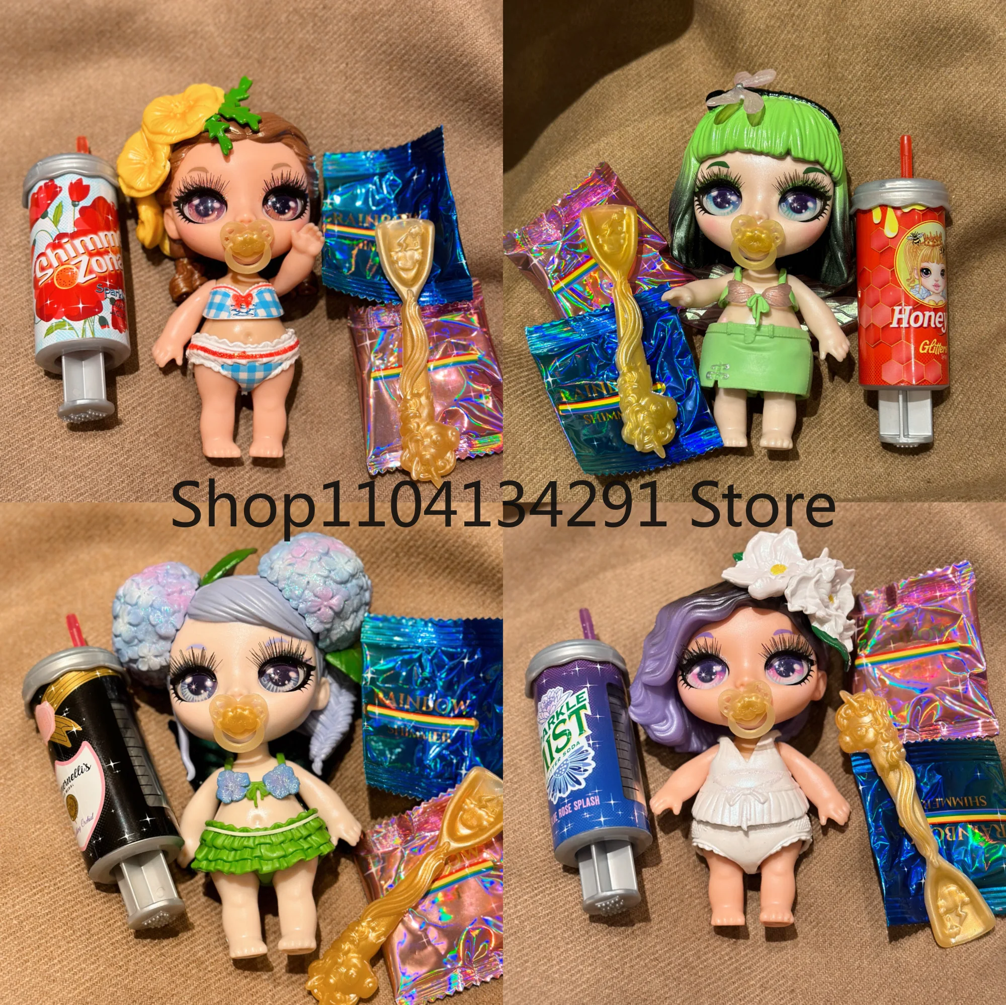 

Original Fairy-Scented Glitter Doll Slime Shaker Toy Figurine Model Birthday Gift