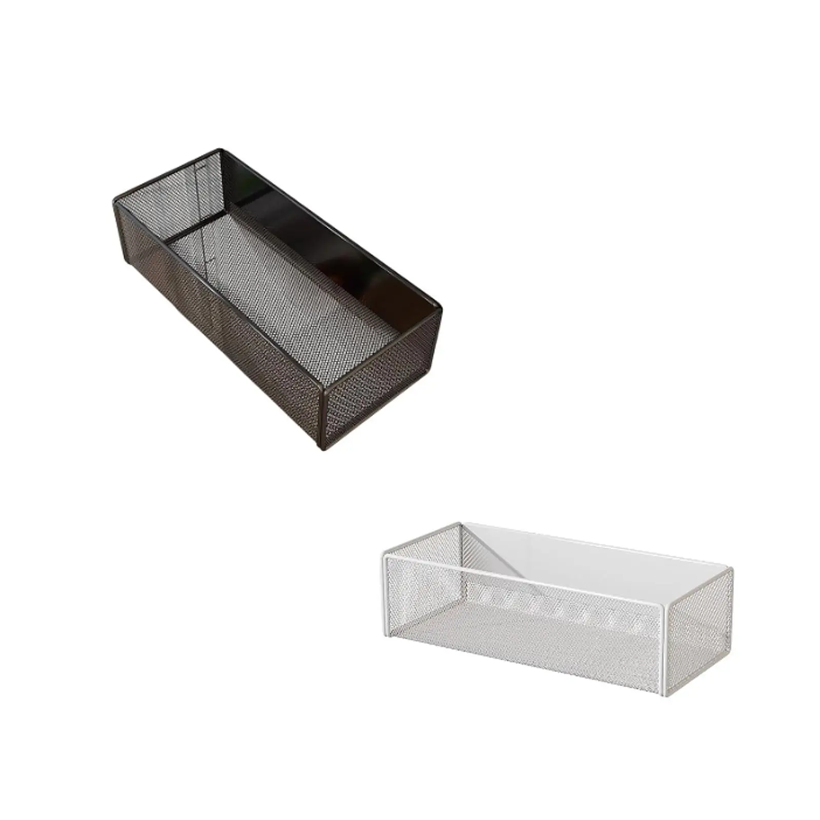 Kitchen Spice Rack Magnetic Metal Storage Bin Box Organizer Space Saver Shelf for Fridge and Home Use