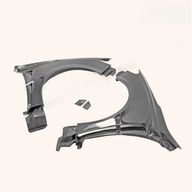 ل ألياف الكربون 14-18 امبريزا WRX VAB VAF VRS Arising II الجبهة الحاجز 2 قطعة #3