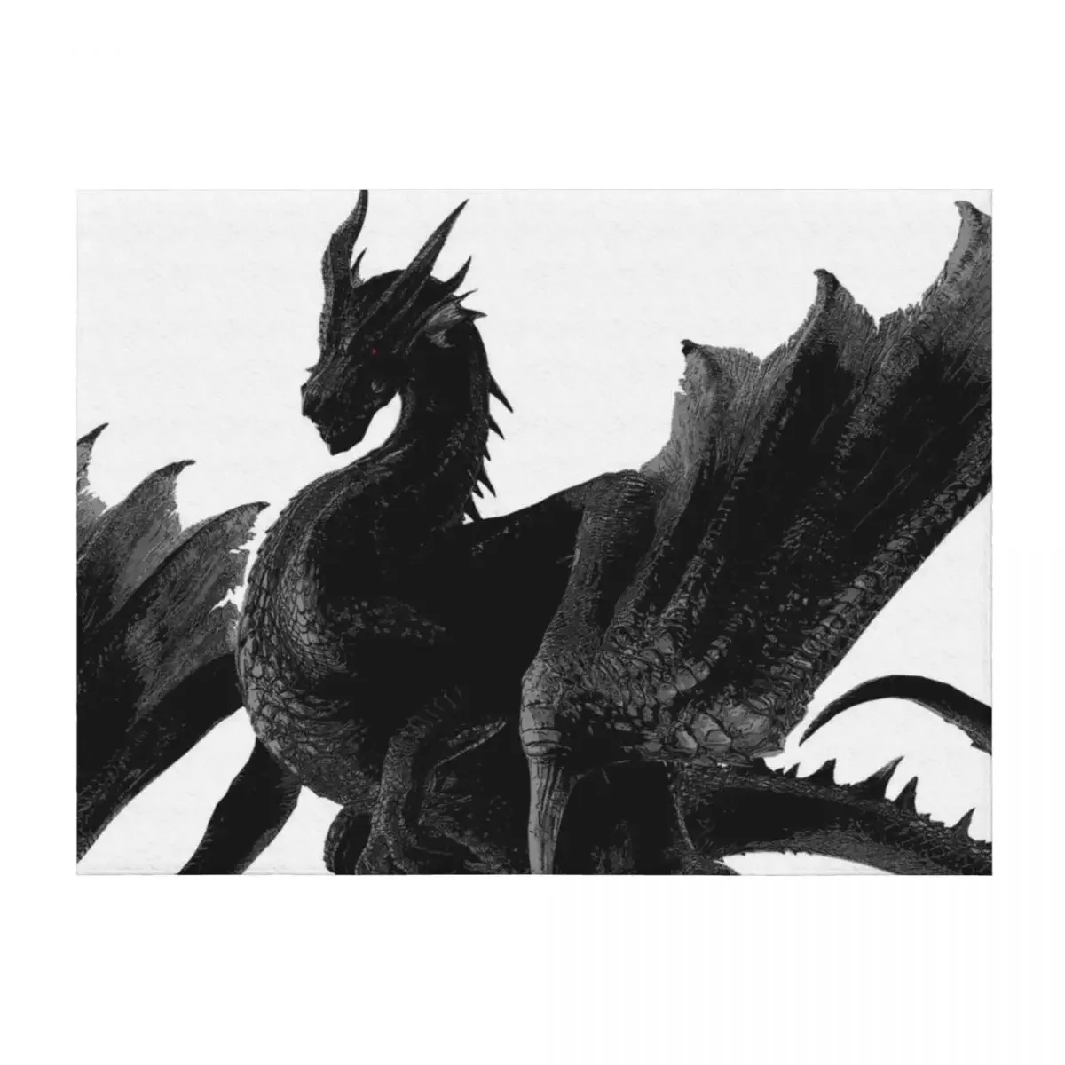 

Fatalis 3 (ミラボレアス) (Miraboreasu) Throw Blanket Single Blankets For Baby Thin sofa bed Blankets