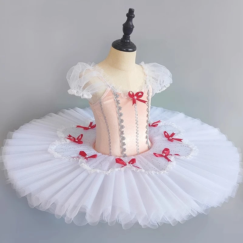 Profissional ballet tutu meninas azul rosa prato panqueca tutu bailarina vestido de festa feminino crianças adulto criança ballet dança traje