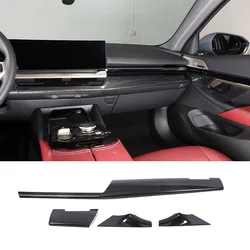 Fibra di carbonio ABS per BMW 5 G60 2024-2025 pannello decorativo per Console centrale per auto accessori interni per auto per guida a sinistra