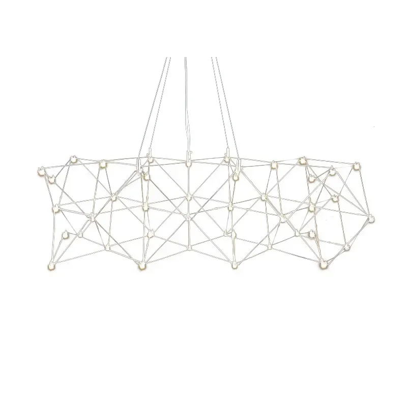 

Light cube chandelier, light luxury gypsy bar restaurant checkout page model room dandelion