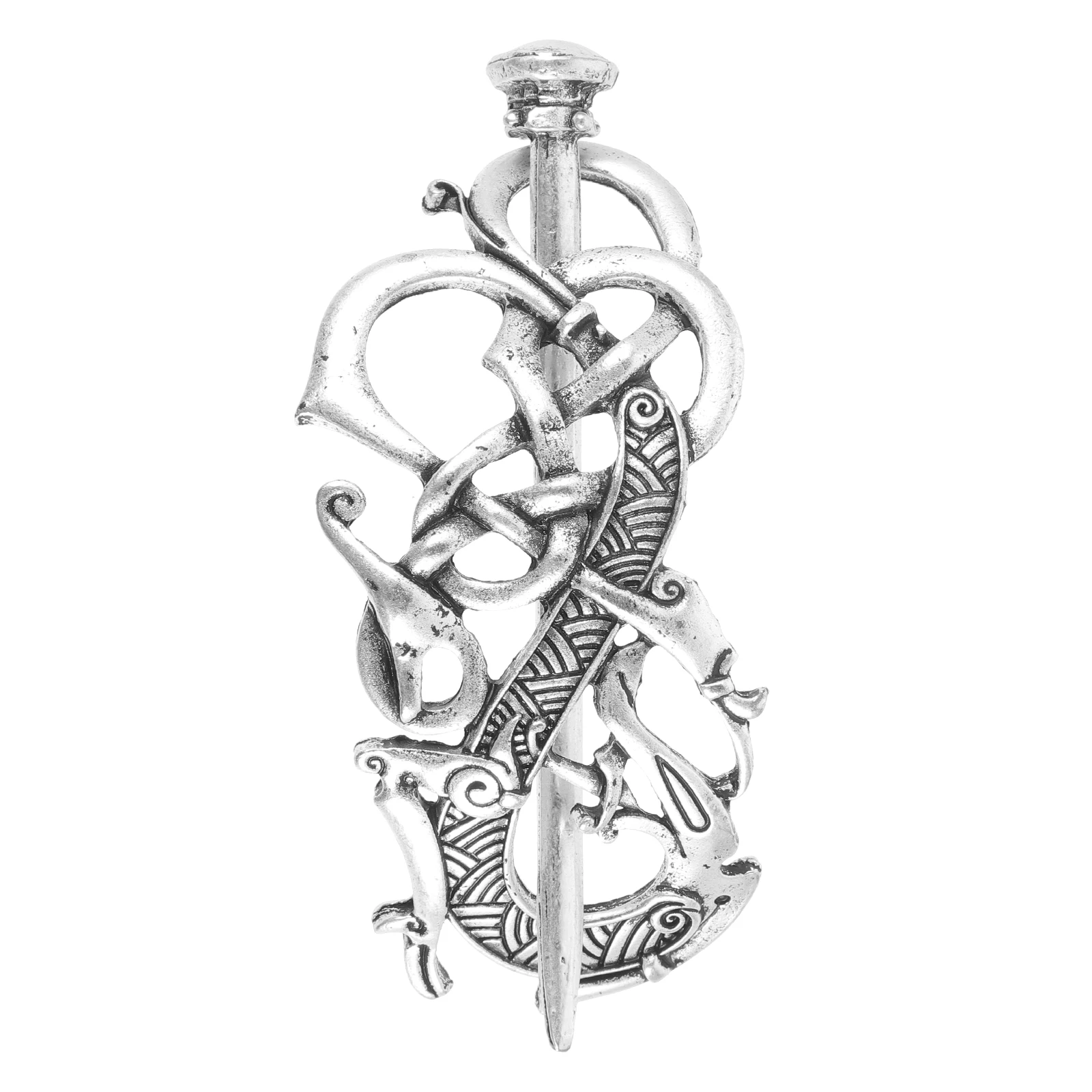 

Viking Hair Clips Knot Retro Accessories Women Medieval Jewelry Hair Slide Alloy Pins Stylish Decorative Headpiece