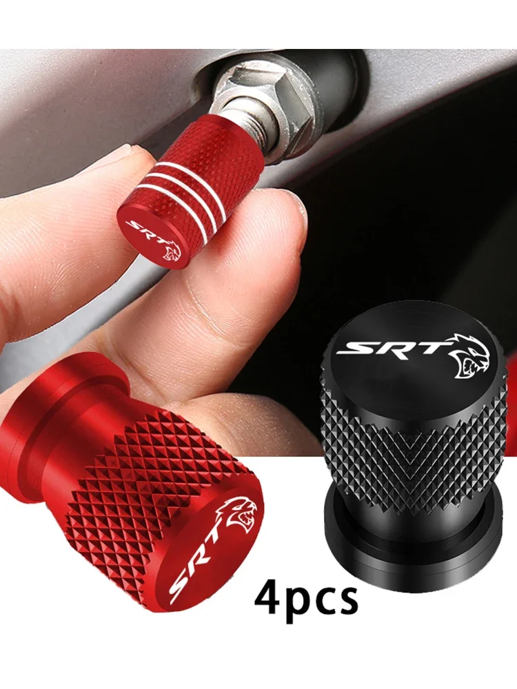 

Car Wheel Tire Valve Caps Tyre Stem Covers Airdust Waterproof for Charger Challenger Srt Sxt Caliber Journey Caravan Magnum