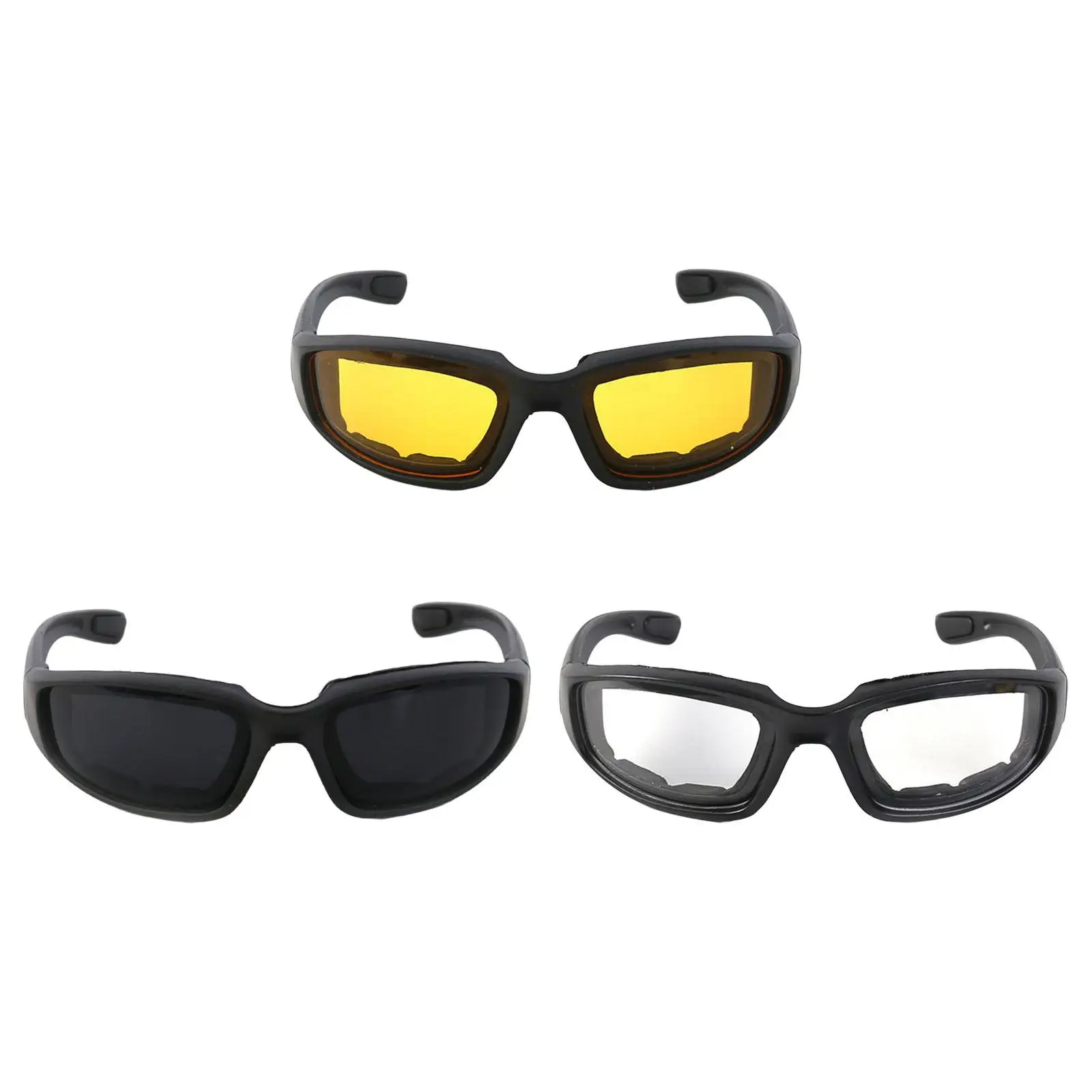 shawwille Motorcycle Riding Goggles Cycling Glasses Hiking Sport Biking