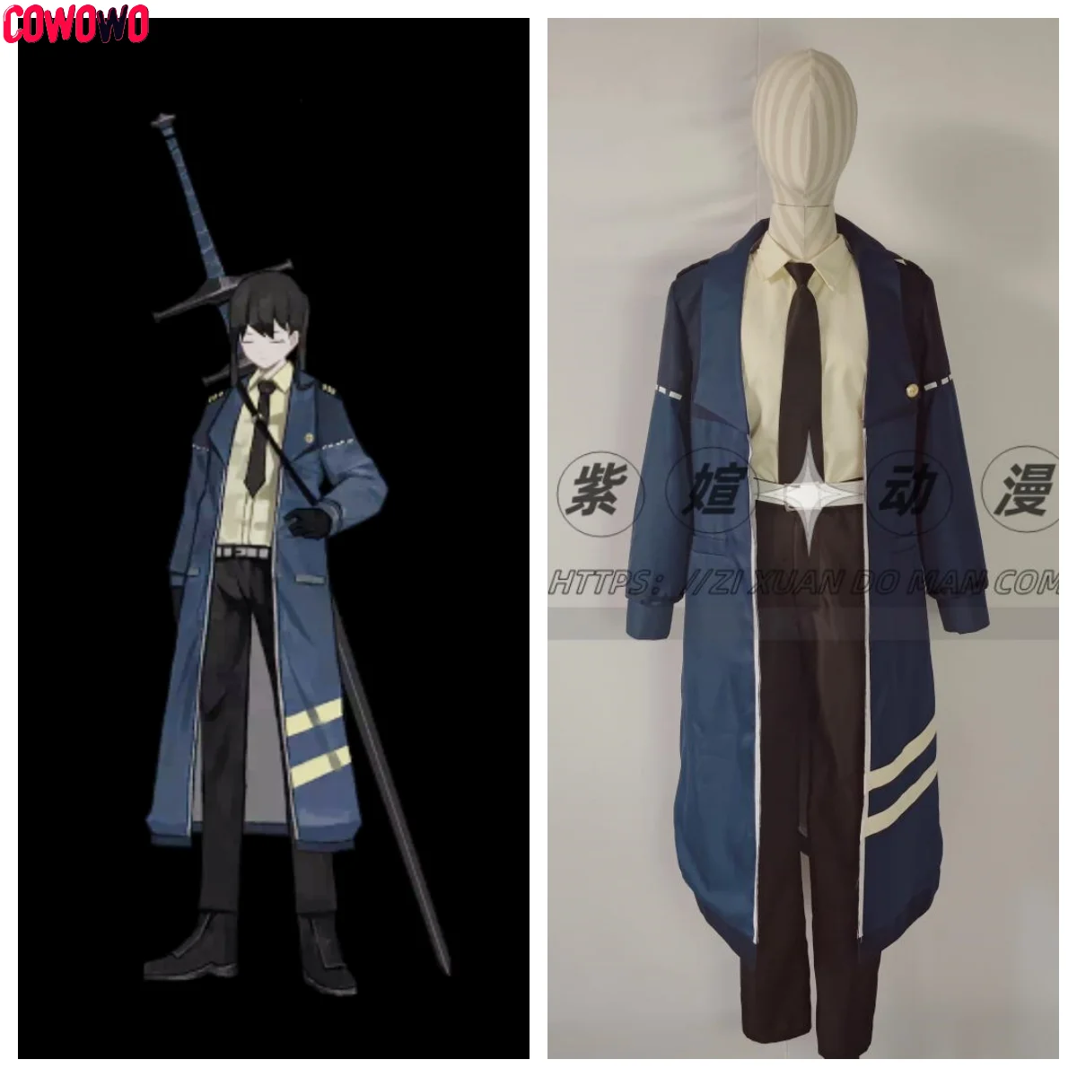 COWOWO Library Of Ruina Zwei Association Isadora Cosplay Costume Cos Game Anime Party Uniform Hallowen Play Clothes Clothing