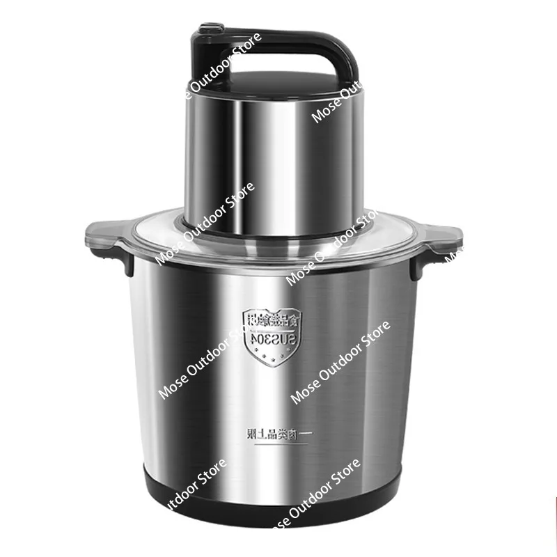 Good 7028 Small meat grinder, household automatic minced meat and vegetable cutter, electric cooking grinder, 4L