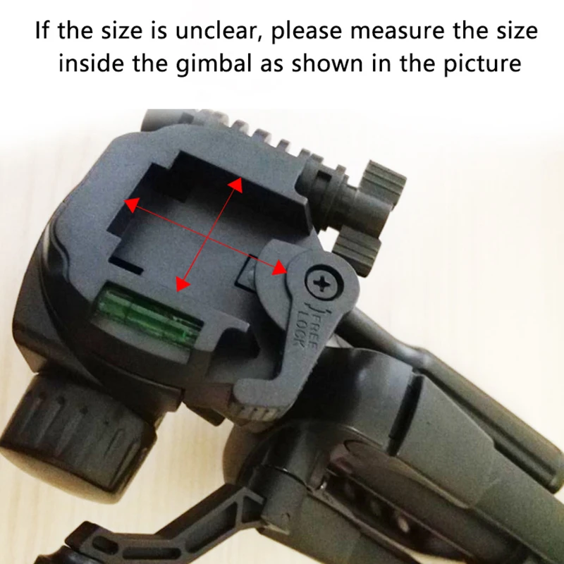 Neu! Stativ-Plattform Stativ-Einbeinstativ Schnellwechselplatte Kamera-Montageadapter Stativkopf-Adapter Kamera-Stativplatte