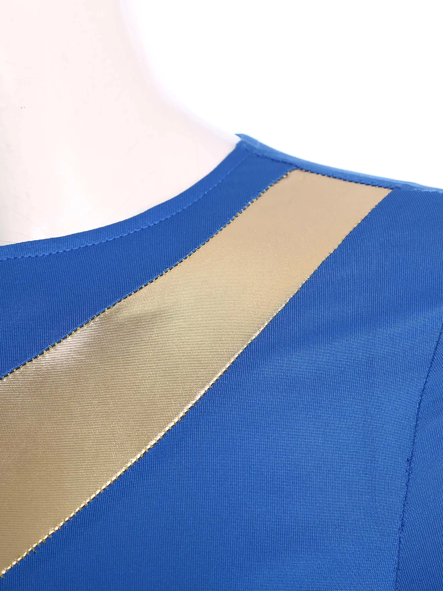 

Women Worship Praise Liturgical Jumpsuit Performance Costume Long Sleeve Irregular Hem Wide-Leg Lyrical Ballroom Dance Dresses