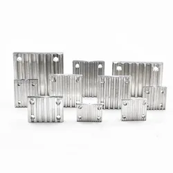 Aluminum Arc Clamp Tooth Plate HTD 3M/5M/8M for Open Synchronous Belt Fixed Clip Timing Belt Connection Teeth Plate