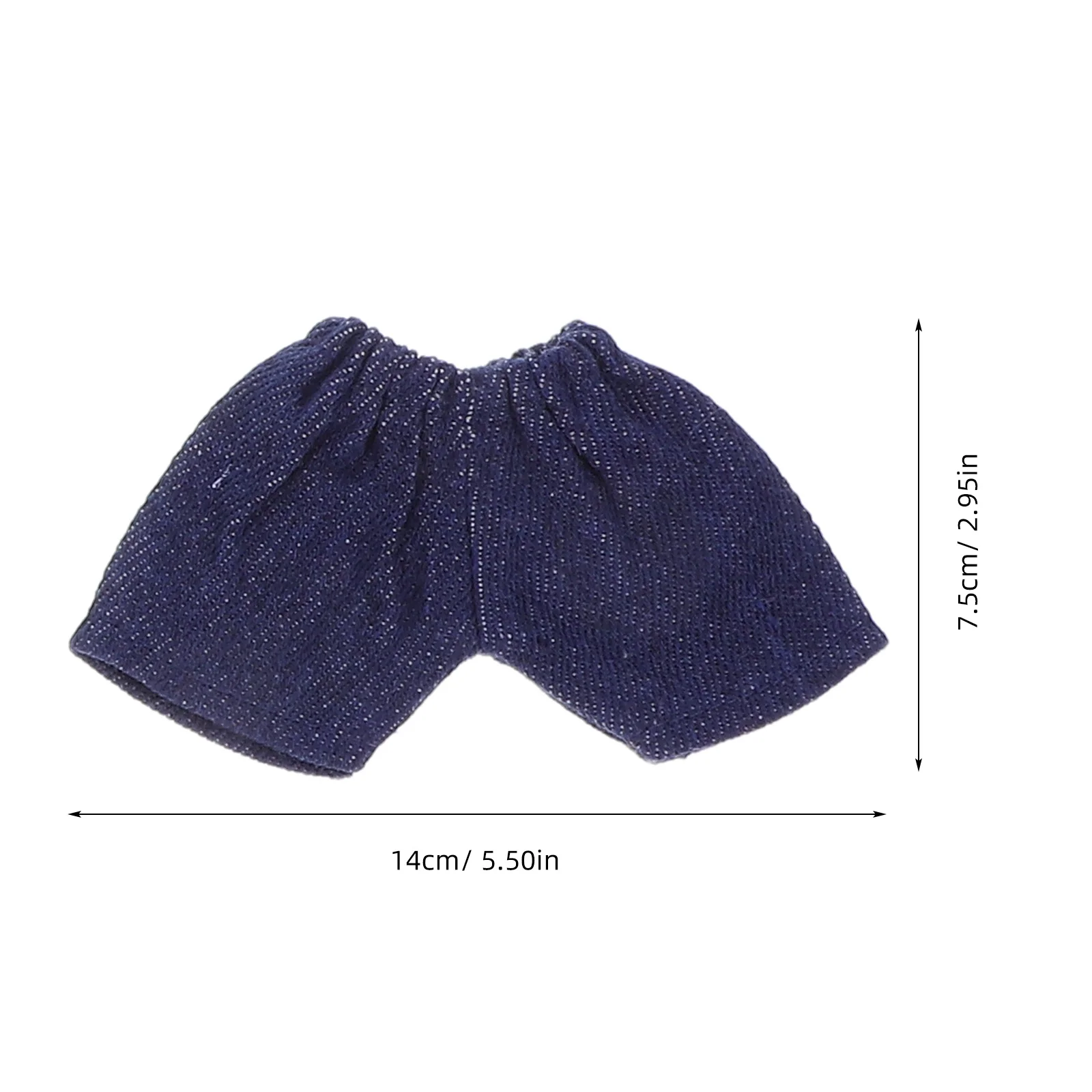 5 قطع 20 سم سراويل صغيرة لطيفة ذات ألوان زاهية ملابس قصيرة صغيرة مريحة قابلة للتمدد الخصر مجموعة ملابس يومية ممتعة #4