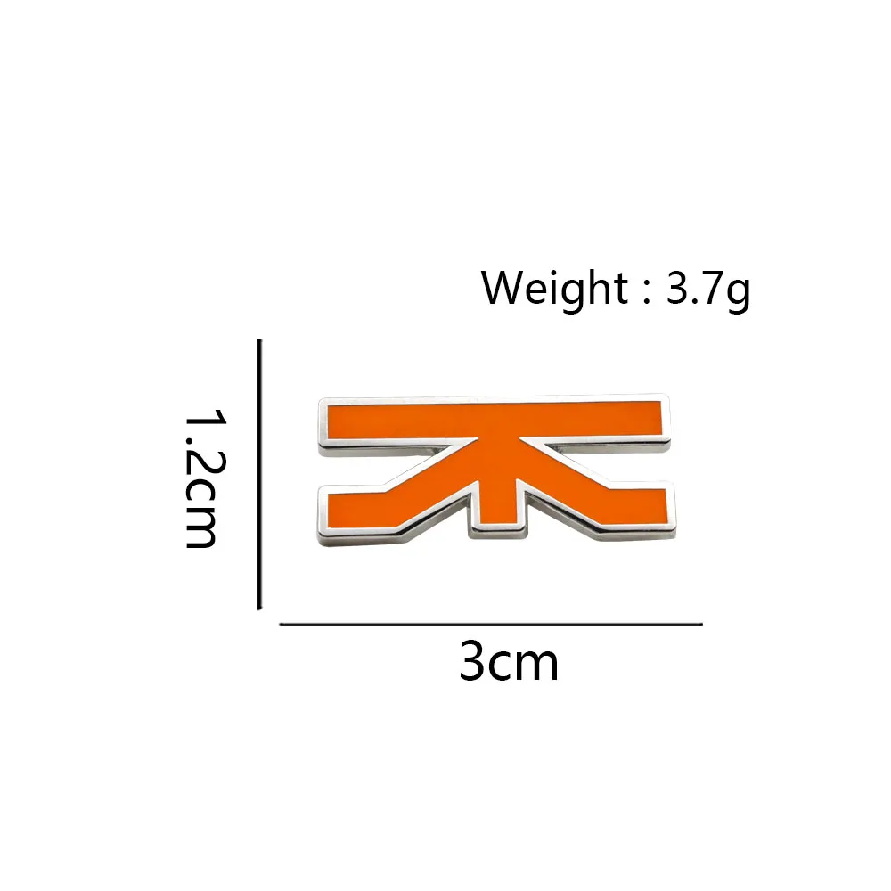 Marathon Game Traxus Global Lapel Pin Traxus Faction Metal Badge Neon Orange Corporate Logo Brooch for Backpacks Gamer Gift