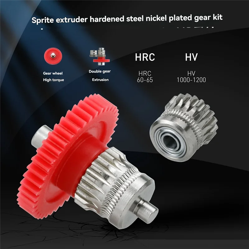 

Новый обновленный комплект шестерен экструдера для Creality Ender3 S1 V3 SE Ender-5 CR-10 Smart Pro, аксессуары для 3D-принтеров