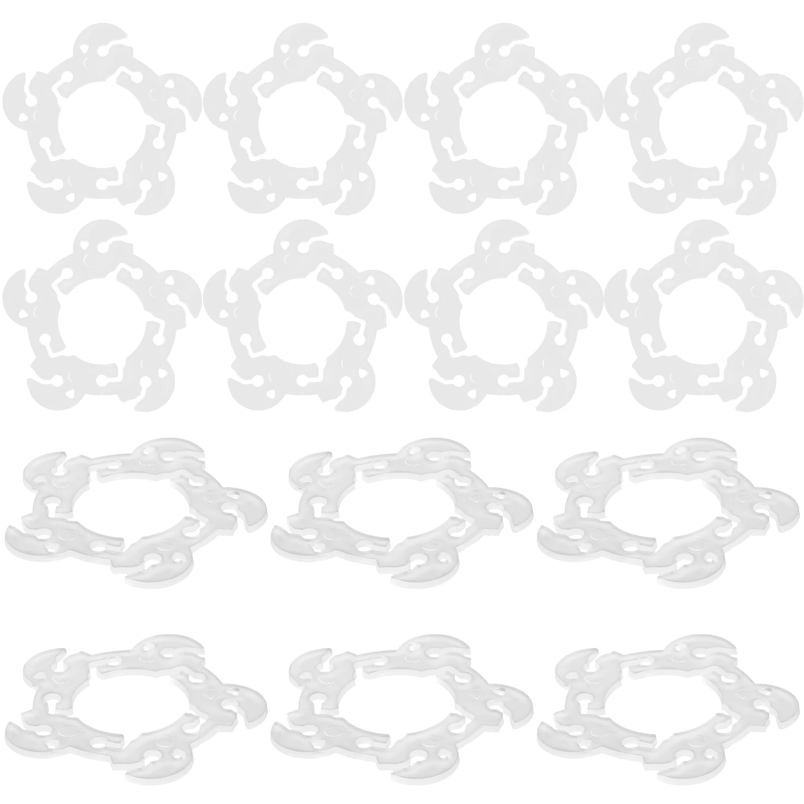 

100pcs Balloon Colorful Clips Arch Buckles Wedding Balloon Clip Connector Rings Connectors Balloons Garland