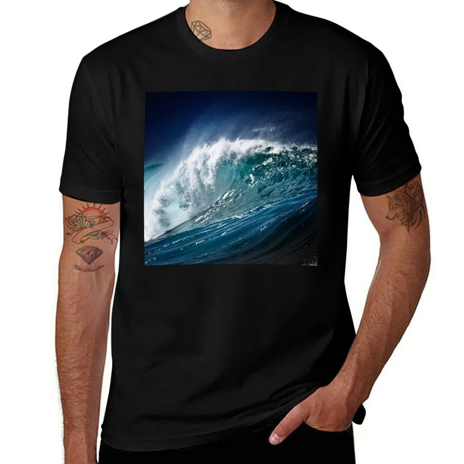 

Winter Waves At Pipeline 15 T-Shirt man t shirt luxury funny t shirts cotton T-Shirt