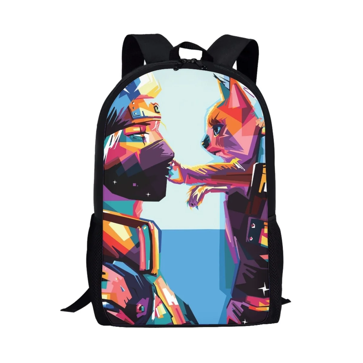 Mochilas escolares clásicas con estampado de dibujos animados para niños y niñas, mochila escolar de alta capacidad para adolescentes, mochila ligera para ordenador portátil