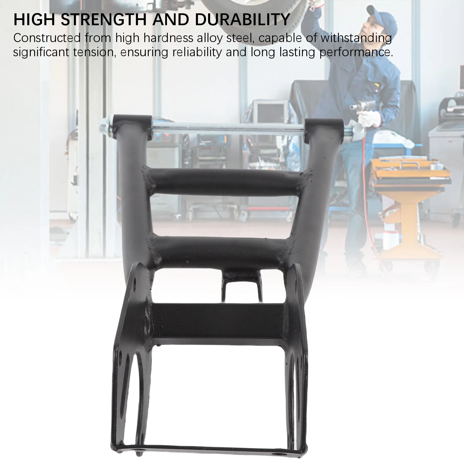 ذراع تأرجح الشوكة الخلفية الثقيلة سبائك الصلب الخلفية تعليق الروك الذراع سوينغ الإطار للمركبة مع الإطارات 6 بوصة 7 بوصة #4