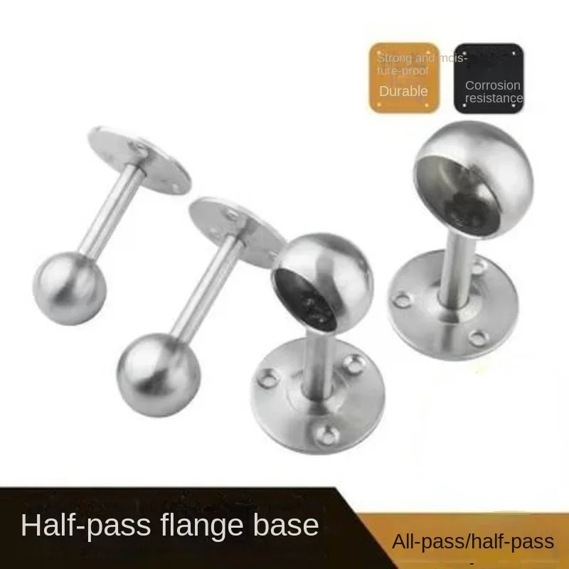 Stainless Steel Hanger Towel Rack Holder Wall Bracket Fixed Flange House Furniture Closet Bathroom Hardware