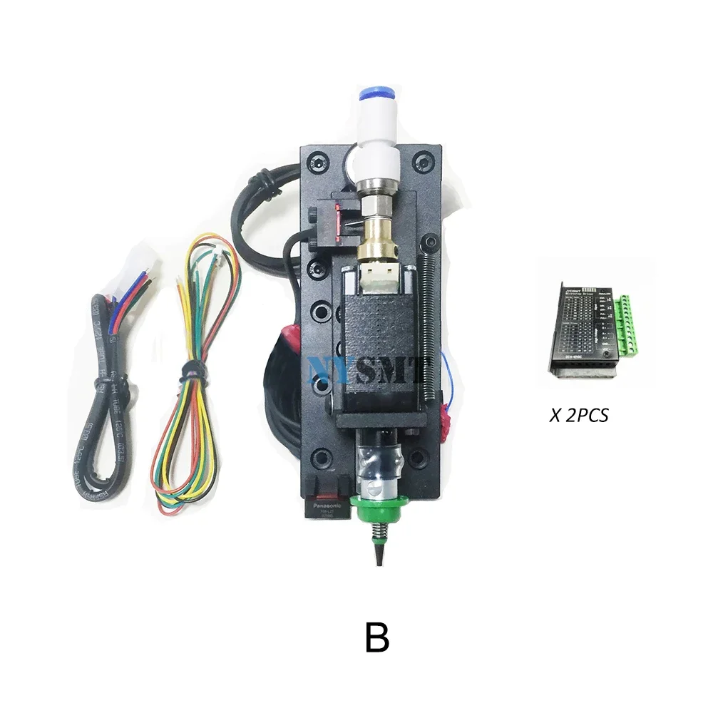 SMT DIY Head Nema8 Hollow Shaft Stepper For Pick Place Head SMT DIY Mountor 5mm Connector Nozzle Rotary Joint SMT Motor