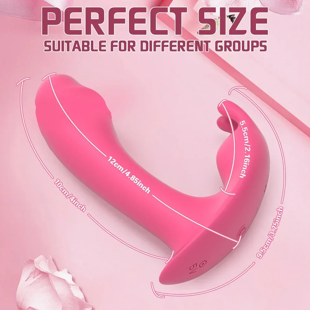 APP Control Wearable Vibrator Women Panties Vibrator G-Spot Vagina Clit Stimulator Female Masturbator Adult Sex Toy for Women view 4