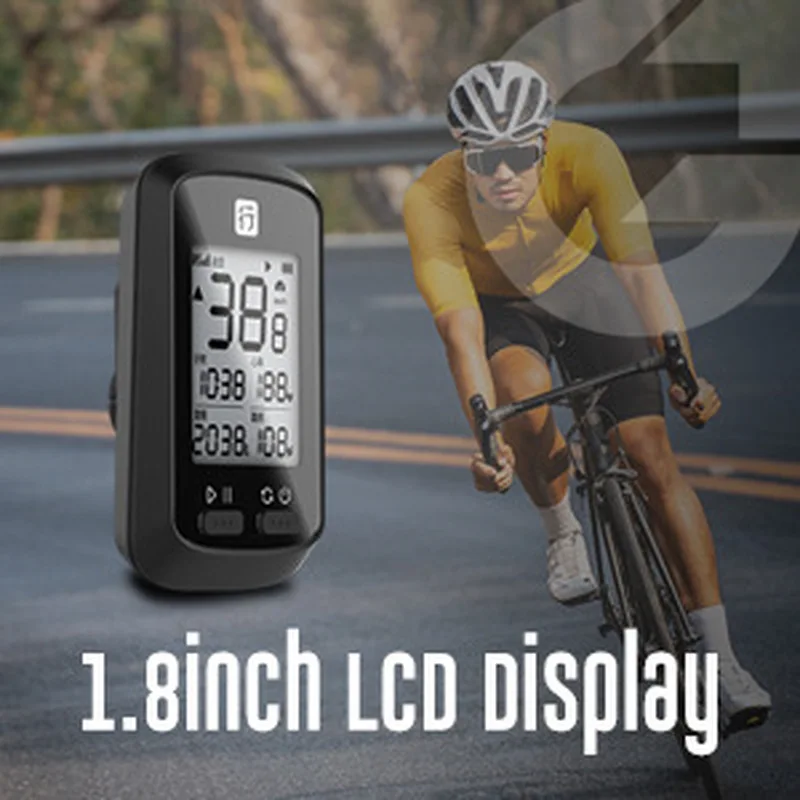 Ordinateur de vélo GPS XOSS G+ sans fil, compteur de vitesse pour vélo de route et VTT, étanche, Bluetooth ANT+, cadence et vitesse