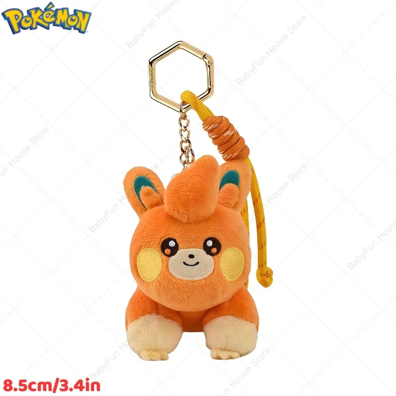Original Pokemon Mimikyu Gengar Snorlax Umbreon Plüschtier Schlüsselanhänger Kawaii Espeon Jigglypuff Sprigatito Quaxly Peluche Puppen Geschenk