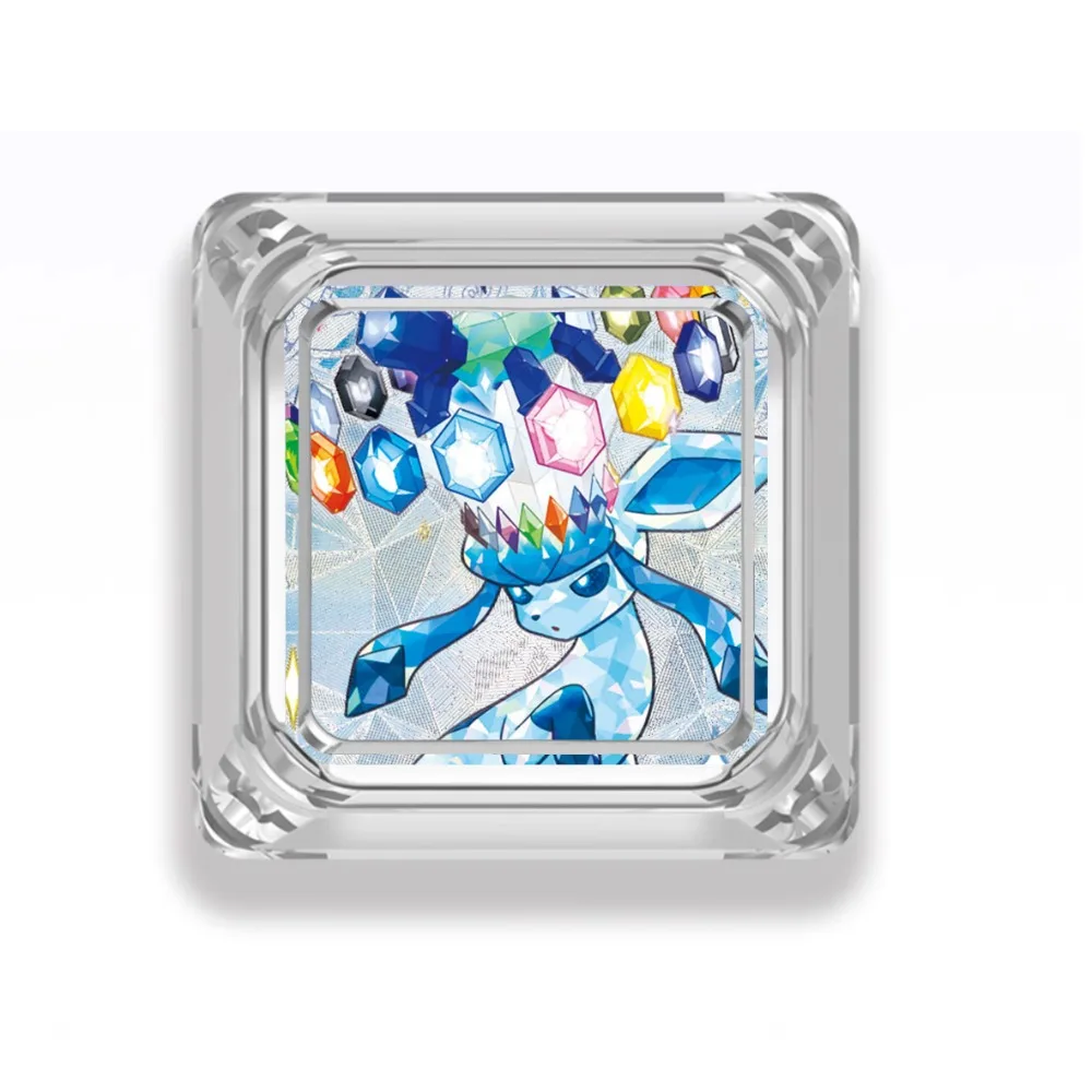 9 Diy P.M. Umbreon Glaceon Sylveon Eevee Keycaps Anime Jolteon Accesorios para teclado Keycaps para teclados mecánicos