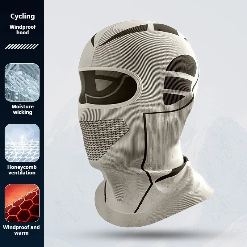 Thermal Windproof Balaclava Face Mask for Men Women, Unisex Ski Mask for Skiing Cycling Motorcycle, Cold-Proof Head Neck Cover