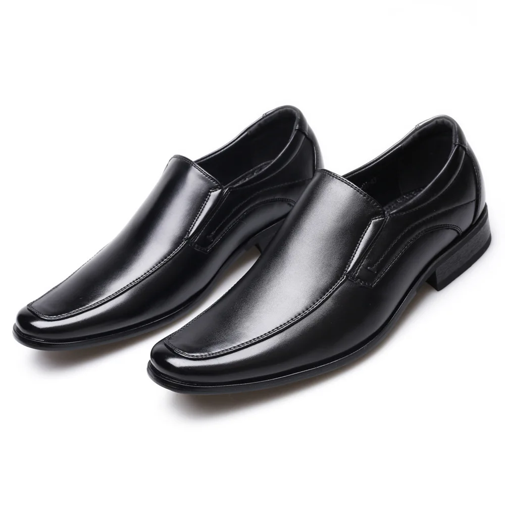 Classic Business Men\'s Dress Shoes Fashion Elegant Formal Wedding Shoes Men Slip On Office Oxford Shoes For Men 559