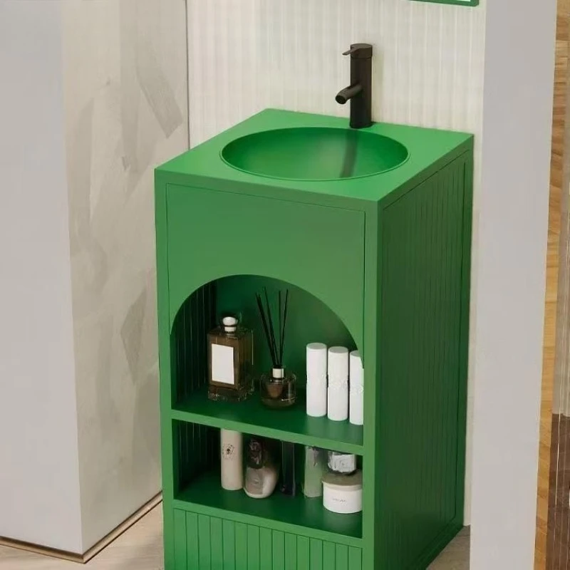 

Retro Industrial-style Sink, Internet Celebrity Restaurant Bar, Column Basin Integrated Floor-standing