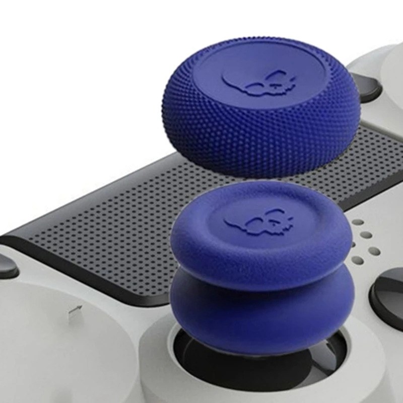 New 6Pcs Thumb Grip Set Joystick Cap Thumbstick Cover For PS4 PS5 PRO Playstation 5 Controller