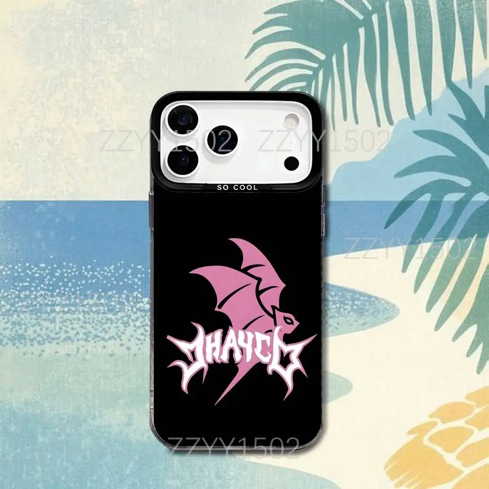 J-Jhayco Le Clique Vida Rockstar Capa de telefone para iPhone 17,16,15,14,13,12,X,8,Pro,Max,Plus, SE4, Air, Mini HD Preto IMD Fosco