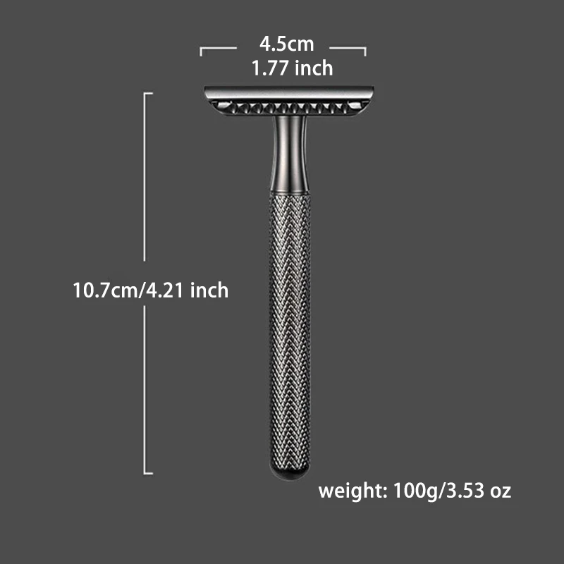 Baili Double Edge Safety Razor Men Shaving Metal Manual Shaver
