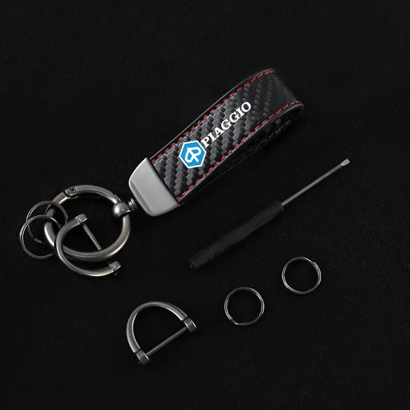 الجلود شعار السيارة المفاتيح كيرينغ المعلقات ل بياجيو فيسبا سكوتر LX LXV بريمافيرا سبرينت GTS سوبر 50 150 250 300 300ie