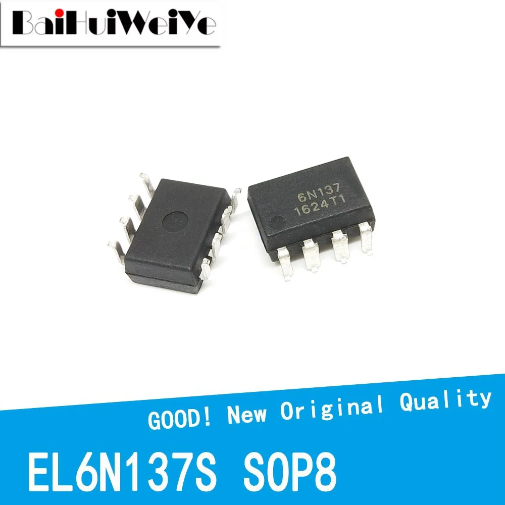 5PCS/LOT EL6N137S-TA EL6N137S EL6N137 SOP-8 High Speed Optoelectronic Coupler IC New Good Quality Chipset