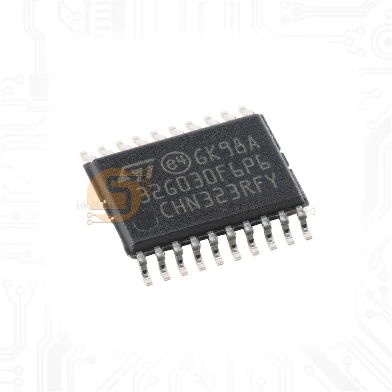 10pcs STM32G030F6P6TR STM32G030 STM32 ARM 32-bit Microcontroller MCU TSSOP-20 IC Chip For Embedded Industrial Control
