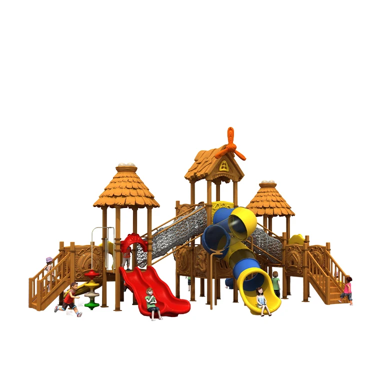 Commercial Kids Amusement Park Big Play Plastic Tubeslides Equipment Play Ground Outdoor Playground
