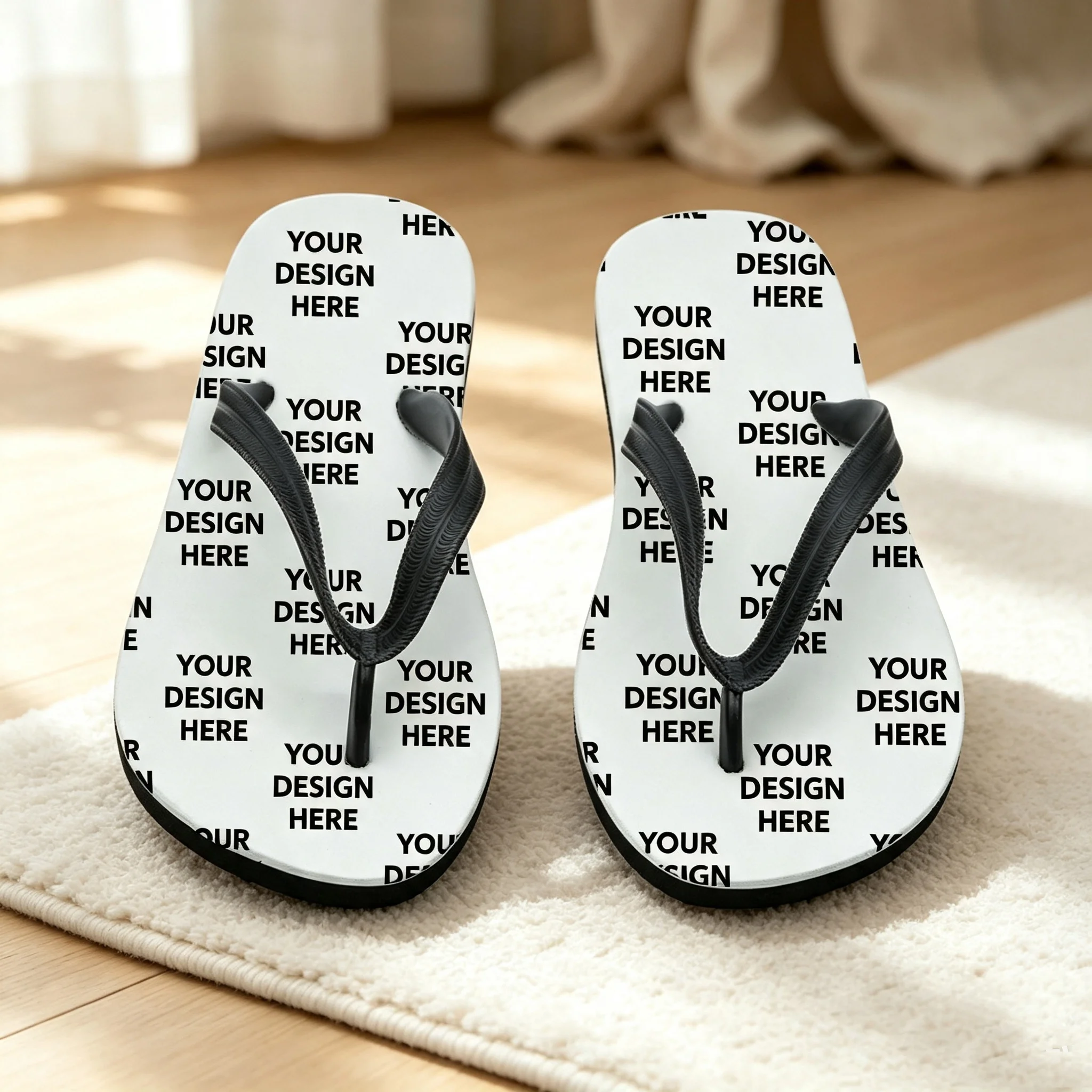 Custom Men's and Women's Funny Face Flip Flops Gift, Photo Flip Flops Gift, Face Flip Flops, Bridal , Wedding image 4