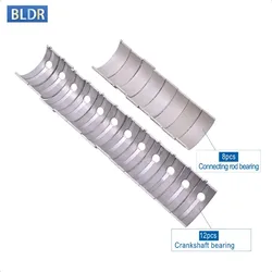 STD~+100 Connecting Rod Crankshaft Main Bearing Kit For Suzuki GSF400 RF GSF 400 Bandit 400 V GSF400P RF400R RF400