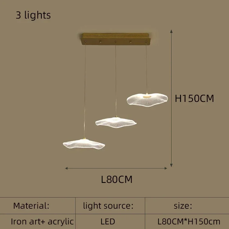 

Акриловая люстра в виде листьев лотоса, современная лампа с цветами для ресторанов, отелей, лобби, вилл, лестницы, длинная лампа