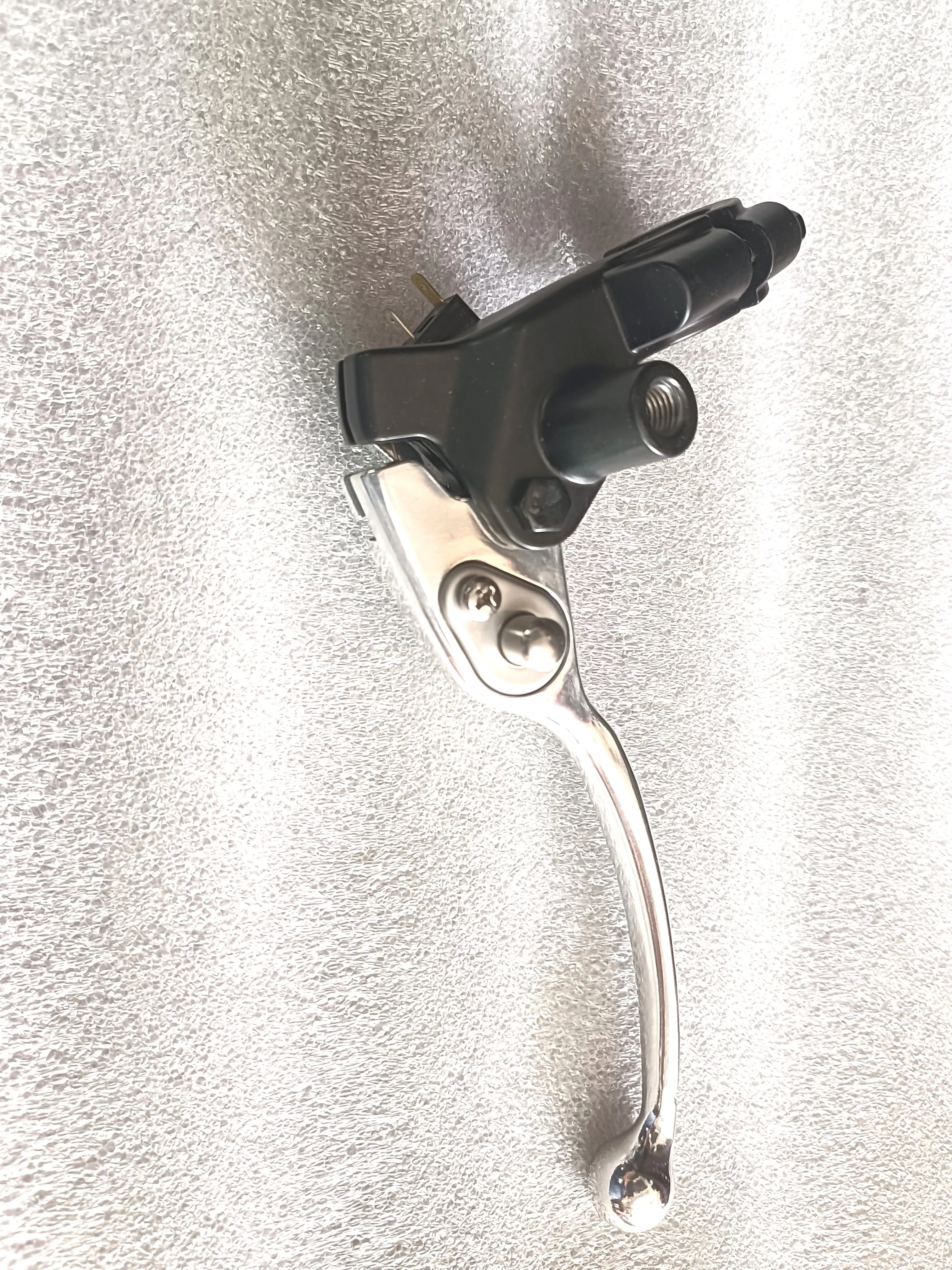 Left Handlebar Switch Assembly With Mirror Holder And Rear Brake Lever For Haojue Adx125 Hj125T-58A Scooter