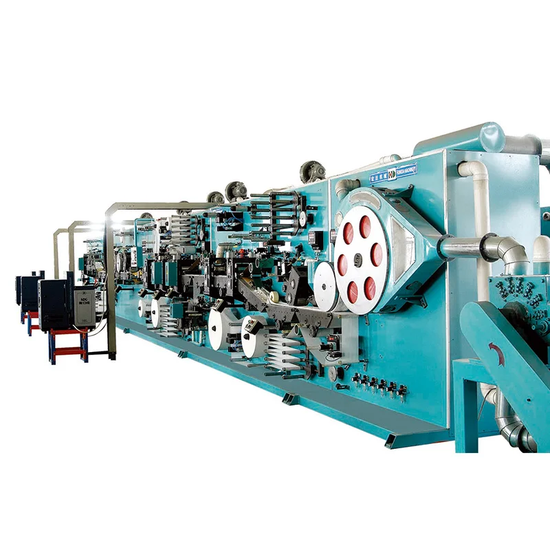 Automatic Sanitary Napkin Making Machine Pad Making Machines Disposable Hygiene Product Machinery Production Line Reliability